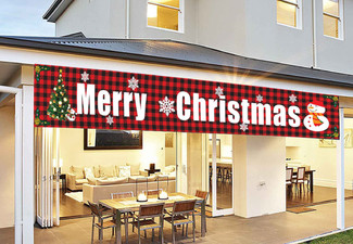 Christmas Banner - Four Styles Available