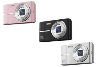 4K Digital Camera with 32GB Memory Card - Three Colours Available