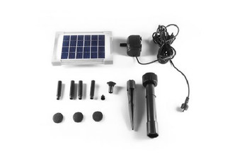 Solar Powered Fountain Water Pump - Two Options Available