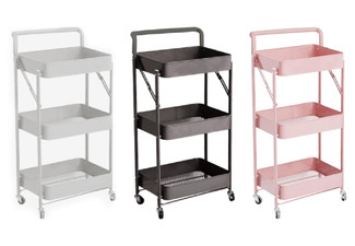 Three -Tier Serving Cart - Three Colours Available