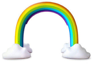 Extra Large Outdoor Inflatable Rainbow Sprinkler