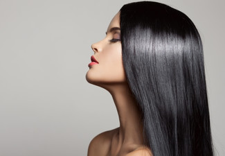 Keratin Straightening Treatment for One Person - Option for Short, Medium or Long Hair