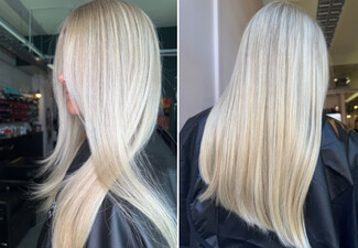 Hairdressing Package at Jordan James Hair Salon - Options for Cut, Style & Treatment, Global Colour & Treatment, Half-Head Foils or Balayage & Treatment, Full Head Foils or Balayage & Treatment