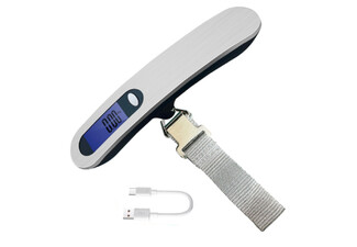 Rechargeable Luggage Scale with Backlit Display
