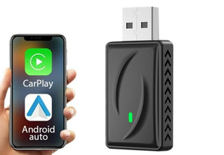 Two-in-One Carplay Android Auto Wireless Adapter