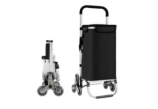 45L Wheeled Shopping Trolley - Two Colours Available