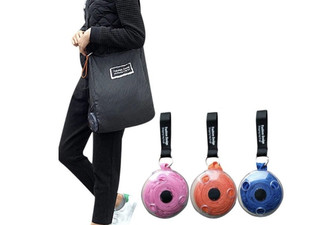 Foldable Retractable Shopping Storage Bag - Five Colours Available