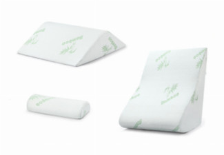 Three-Piece Foam Wedge Pillow - Two Colours Available