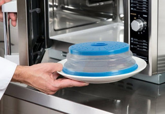 Collapsible Microwave Food Plate Cover - Two Colours Available & Option for Three-Pack