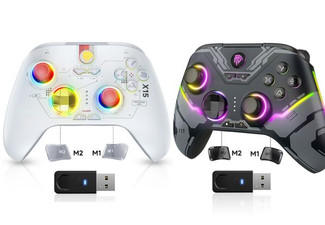 EasySMX Wireless Bluetooth Controller with Joystick Triggers - Two Colours Available