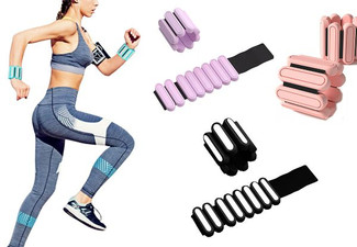 Pair of Wearable Wrist Ankle Weights