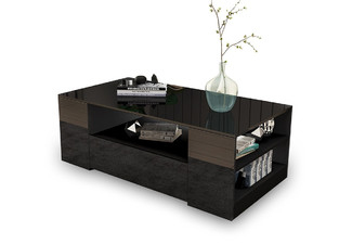 High Gloss Two Drawer Coffee Table