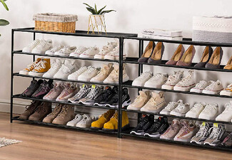 10-Tier Extra Wide Shoe Rack