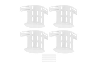 Four-Pack Locking Bed Sheet Holders - Two Colours Available