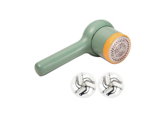 Electric Lint Remover & Two Replacement Blades