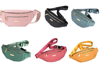 Sports Waist Bag - Six Colours Available