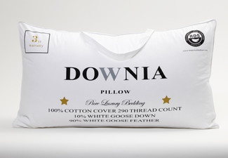 Downia 10% Goose Down & 90% Goose Feather Pillow