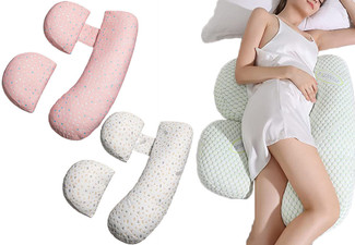 Maternity Side Sleeper Body Pillow - Available in Three Colours