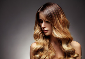 Ombre or Half Head Balayage Hair Package with 25% Off Additional Beauty Treatments & $50 Off GHD Straighteners