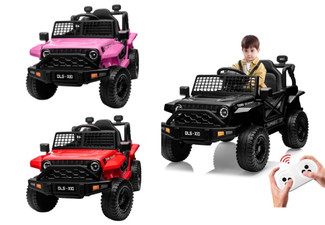 Kid's Ride-On Car Toy Electric Truck Vehicle with Light & Music - Three Colours Available