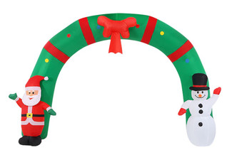 Solight LED Inflatable Snowman Arch