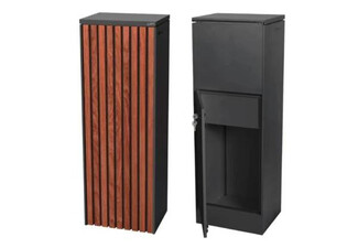 Premium Lockable Rear Access Letterbox