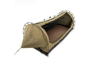 Canvas Camping Tent - Two Sizes Available