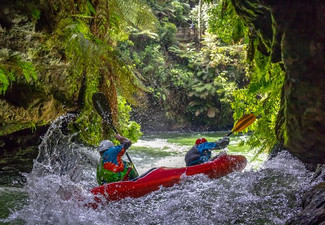 Epic Tandem Kayak Tour Down The Kaituna River for Two People incl. GoPro Video Package