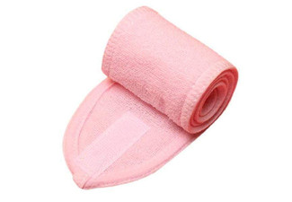 Adjustable Towel Headband - Available in Six Colours