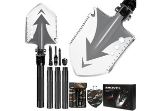 Multifunctional Adjustable Aluminium Tactical Shovel