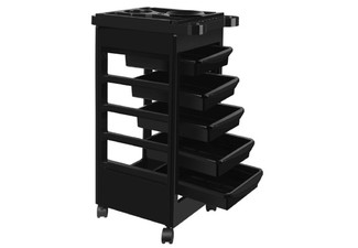 Six-Tier Hairdressing Rolling Tool Cart