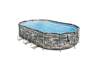 Bestway 6.1m Oval Swimming Pool