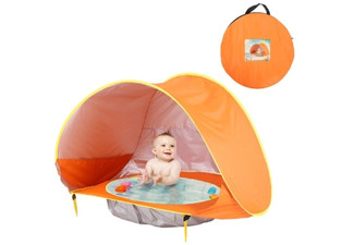 Pop-Up UV-Protection Baby Beach Tent