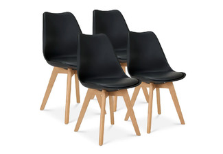 Four-Piece Dining Chair Set - Two Colours Available