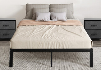 Levede Minimalist Metal King Bed Frame