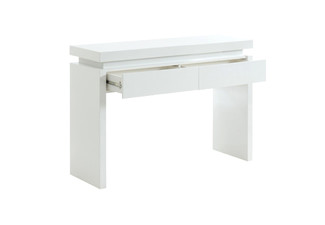 Aspen White High-Gloss Desk