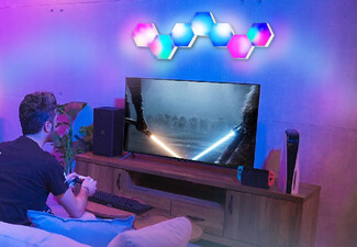 Six-Pack Beehive Wall LED Light