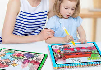 Kid's Magic Water Drawing Book - Available in Five Styles & Options for Two-Pack