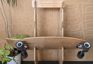 Double$down Four-Board Skateboard Rack
