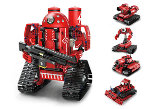 5-in-1 Remote Control & APP Programmable Robot Educational Toy Kit