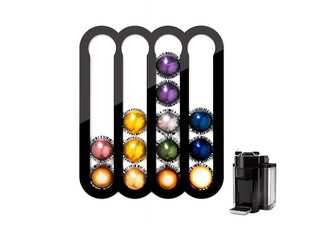 Coffee Pod Holder Compatible with Nespresso - Available in Two Colours & Option for Two-Pack