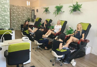 Pamper Treatment at Green Nails & Spa - Options for Nail Treatment, Eye Lash Extensions, Eyebrow Waxing & Tinting and Hair Wash & Massage - Nine Options Available