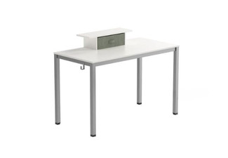 iFurniture Desk Table with Storage Compartment