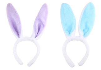 Three-Pack Rabbit Ear Headbands - Four Colours Available