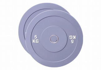 Workout Colour Bumper Weights - Available in Five Options