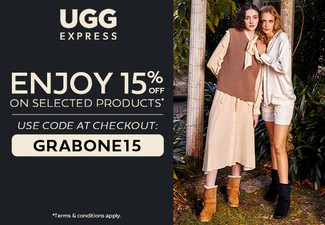 Ugg Express GrabOne Birthday Offer - Save up to 15% OFF Ugg Boots & Shoes - Promo Code: GRABONE15