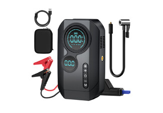 Four-in-One Car Jump Starter Pack
