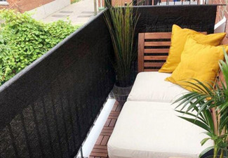 500x90cm Balcony Privacy Screen Fence Cover - Available in Two Colours