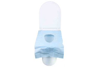 20-Piece Disposable Toilet Seat Covers - Two Colours Available & Option for 30-Piece