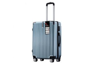 Carry On Luggage Hard Shell Suitcase Bag with Wheel Lock
